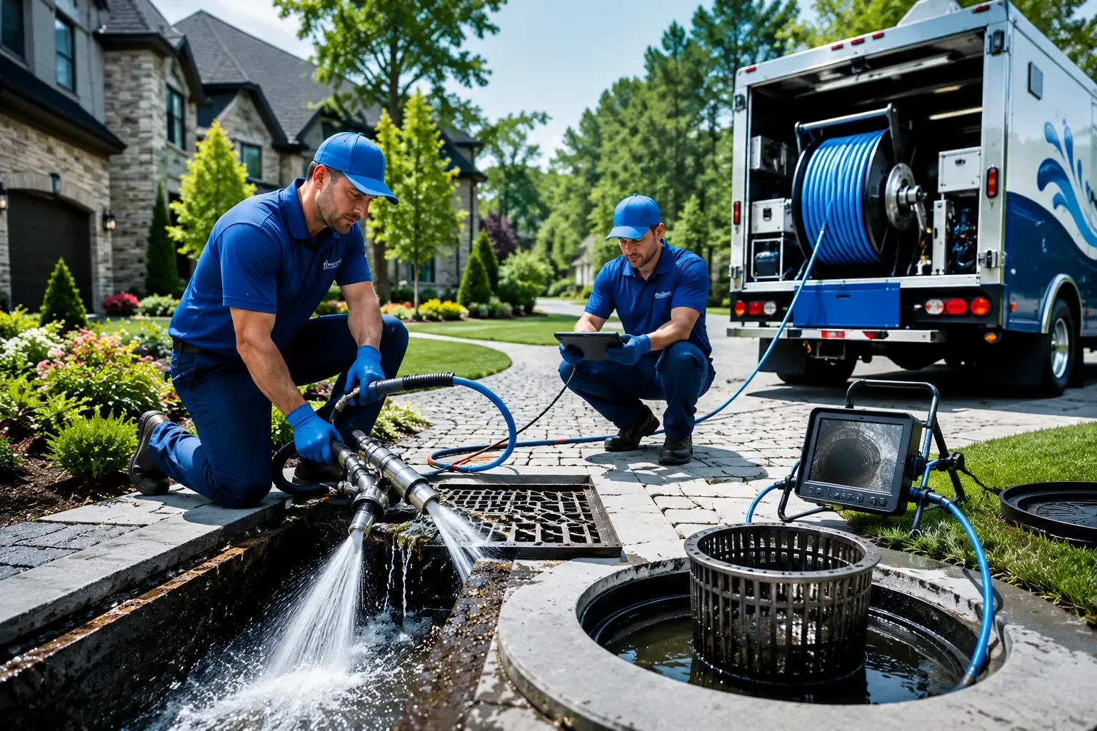 Local outdoor drain cleaning professionals in Georgetown, MA