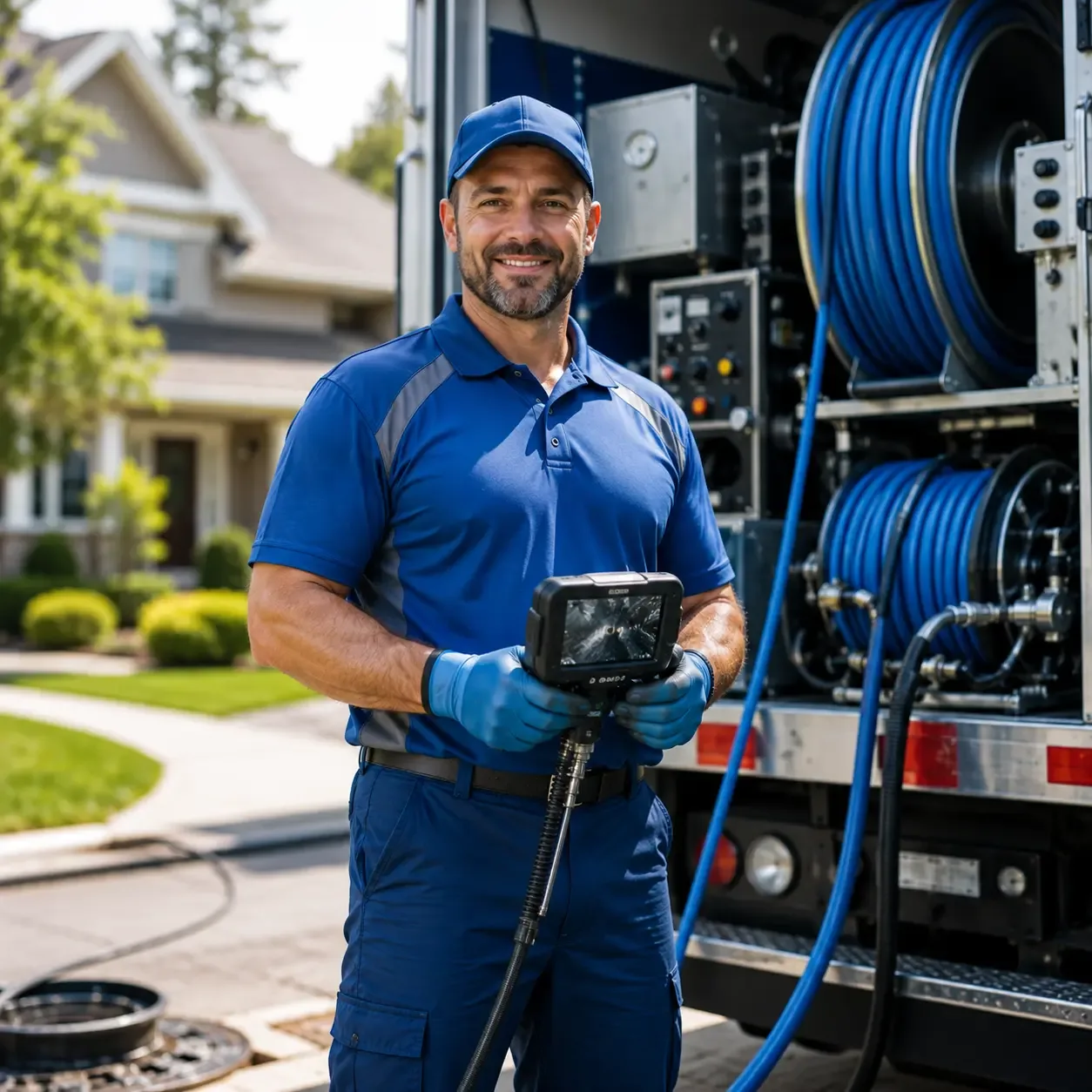 Local outdoor drain cleaning specialists in Georgetown, MA
